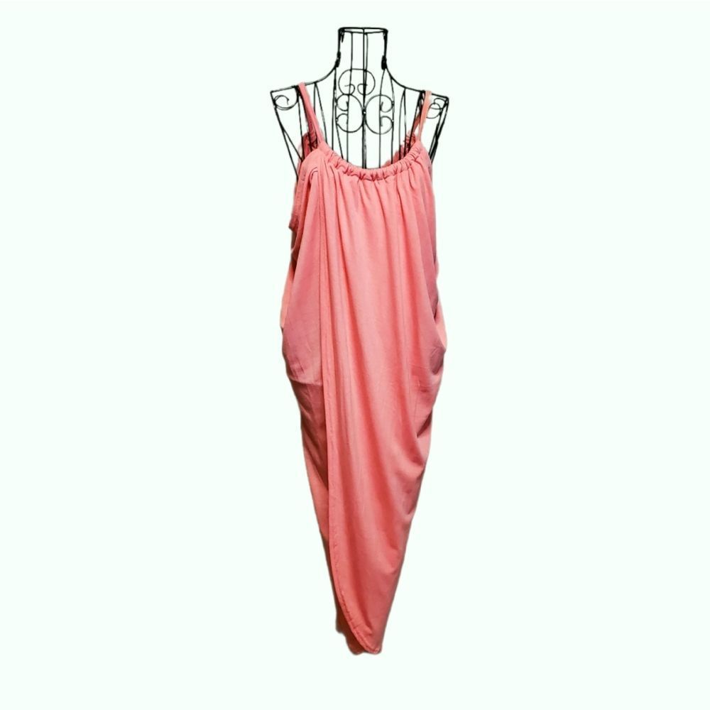 Midi Summer Wrap Tulip Skirt Dress or Swim Suit Wrap/Cover-Up - Picture 2 of 4